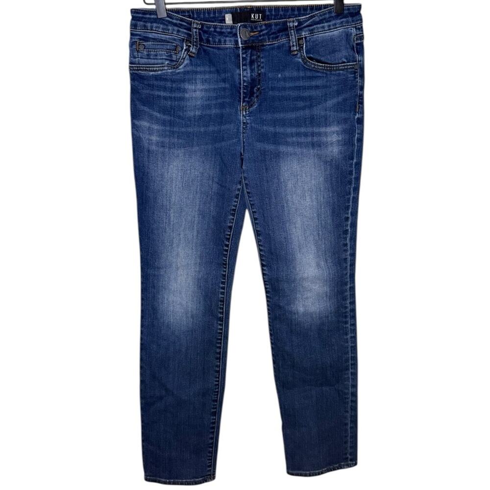 Kut from the Kloth Women’s Sz 8 Catherine Mid Rise Boyfriend Jeans
